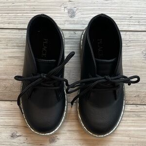 The Children’s Place | Toddler Boys Lace Up Boots - Black | Size: 10 (Toddler)